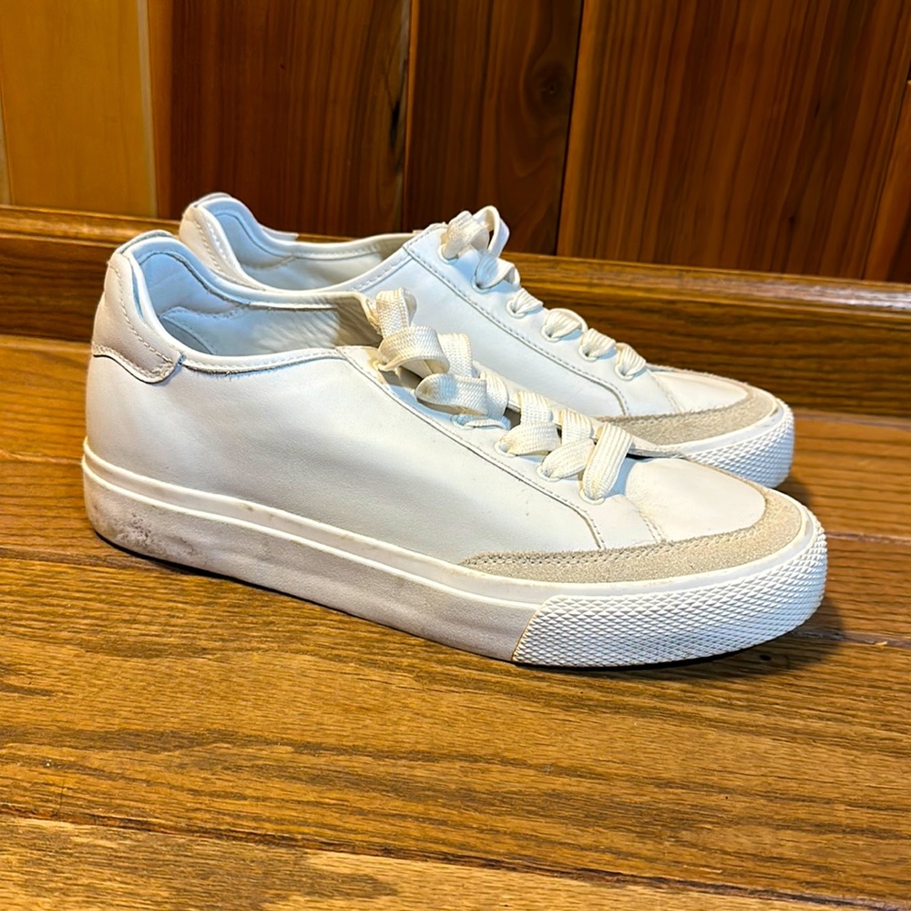 White Rag & Bone Army Low Sneakers